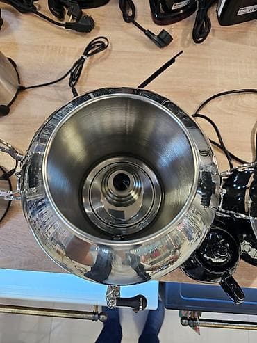 Elektrikli samovar elektri̇k semaver 4l paslanmayan polad su — 5