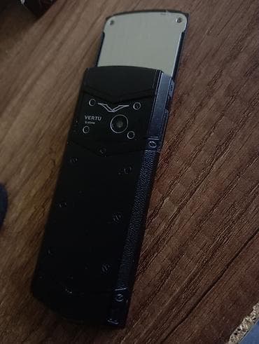 telofonlar: Vertu 16 GB, rəng - Qara, Düyməli — 5