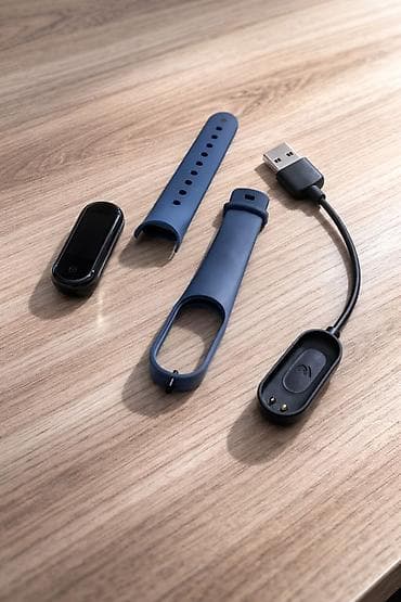 Смарт браслеты: Б/у, Смарт браслеты, Xiaomi, цвет - Голубой — 2