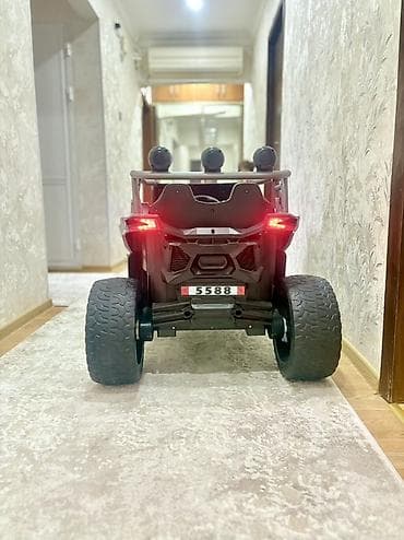 duz don modelləri: Uşaq elektrik maşını – off-road tərzində jeep - Güclü iri təkərlər — 2