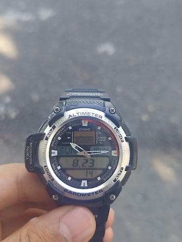 casio sumqayit: Casio SGW-400H “Twin Sensor” kişi saatı - Funksiyalar: altimetr — 1