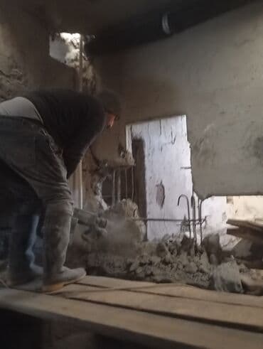 ремонт замков входной металлической двери: Beton kesme kəsmə beton kəsimi kesimi karotçu - Beton kəsmə deşmə — 5