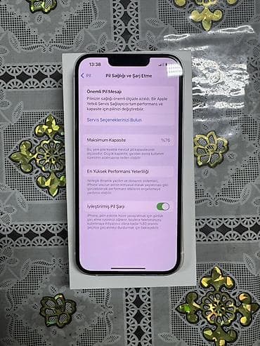 Техника и электроника: IPhone 13, 128 ГБ, Белый, Face ID, С документами — 4