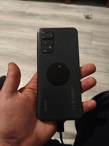 Mini: Redmi 11, 128 GB, rəng - Qara, Simsiz şarj — 1