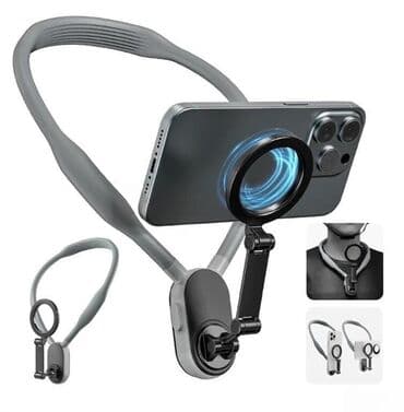 tripod qiymətləri: "Telesin" magnetik telefon tutacağı. Magnit yapışqanlı boyundan asılan — 5