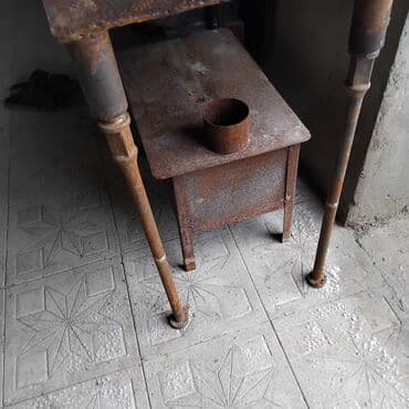 qazan və tavalar: Dəmir Peçi, İşlənmiş, yanacaq - Odun, Ödənişli çatdırılma — 1