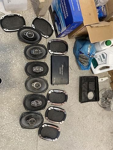 Pioneer avtomobil akustikası dəsti - 6x9 oval avtomobil dinamikləri