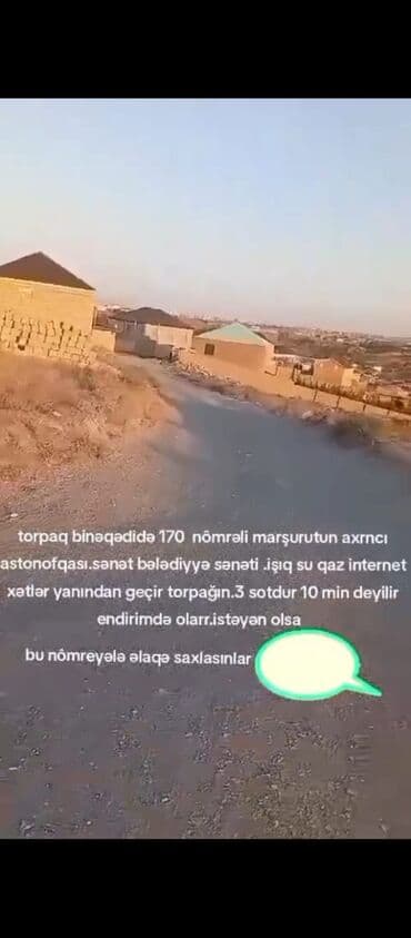 emlak az xezer rayonu bine qesebesi südcülük savxozu: 3 sot, Tikinti, Makler, Bələdiyyə — 5