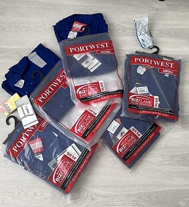 ust geyim: Portwest Coverall – Bizflame Plus, antistatik və alovadavamlı iş — 2