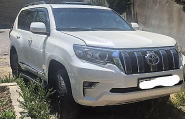İcarə ən azı 2 günə verilir. Toyota Land Cruiser Prado, ağ rəng, tam — 10