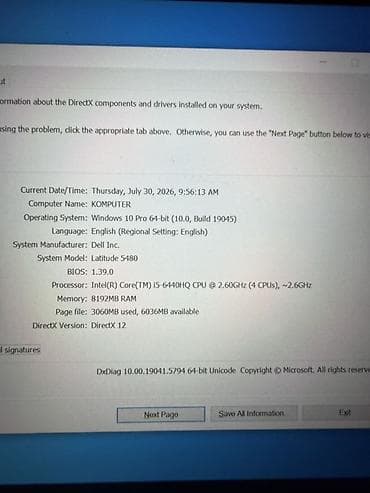 latitude: Dell noutbuk + RGB naqilli oyun siçanı Qeyd : Məhsul say olaraq — 8