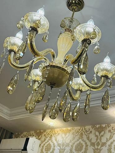 listurlar: Çılçıraq, 8 lampa, Metal — 6