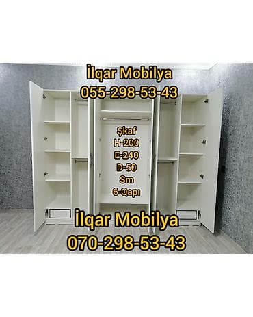 qapi avropa: Düz dolab, Yataq otağı üçün, Paltar üçün, Açılan, Quraşdırıla bilən, 5 qapı — 4