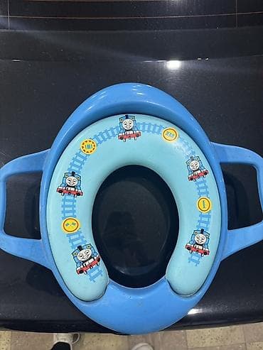 Uşaq tualet oturacağı – “Thomas & Friends” temalı - Rəng: mavi - — 1