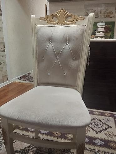 Qonaq otağı üçün, Qatlanmayan, rəng - Bej Stul