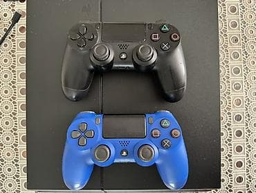 iphone mega max: PlayStation 4 konsol dəsti - PS4 (orijinal model) – mat qara korpus - — 2