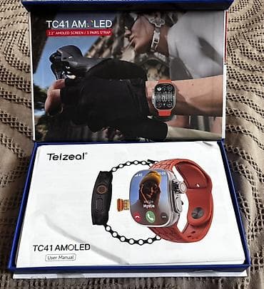 Smart saatlar: Yeni, Smart saat, Telzeal, Аnti-lost, rəng - Narıncı — 1