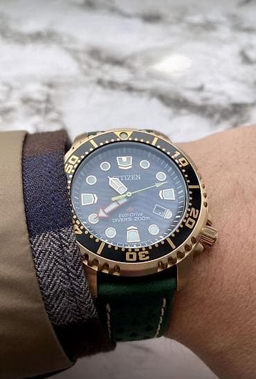 kiwi saati: Model: Citizen Promaster BN0163-00H Mexanizm: Eco-Drive (kalibr E168) — 3