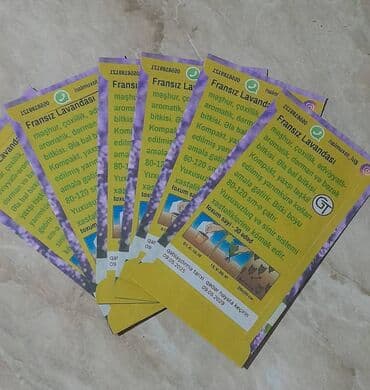 hilba toxumu qiymeti: Fransız lavanda toxumları ! Paçkası 5 manata Başka 50 çür toxumları — 2