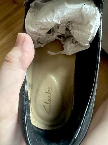 Лоферы женские Clarks Orinoco2Loafer 26161665 черные 255 см Обувались — 5