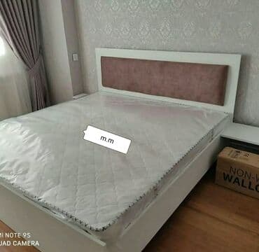 doşəmə taxtası: Yeni, İkinəfərlik çarpayı, Bazasız, Matras ilə, Siyirməsiz, Azərbaycan — 3