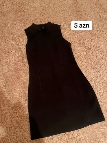 ikinci el toy donlari: Qadın geyimləri – müxtəlif modellər - Yaşıl midi don: qolsuz, boğazı — 3