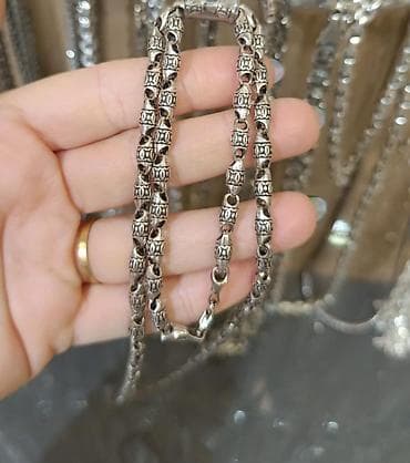 Сумки: Цепь для бензопилы, Серебро, Бесплатная доставка — 4