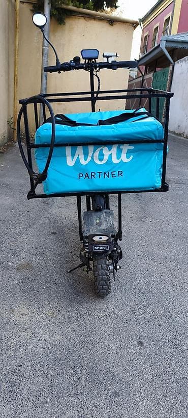 surron bike: Elektrik skuter – yük daşıma üçün modifikasiya olunmuş - Güclü — 4