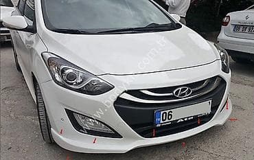 qapi ustu naves: Spoyler, Plastik, Hyundai i30 GD — 2