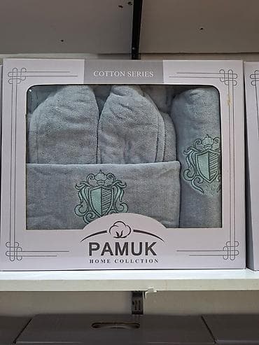 ranforce pamuk: PAMUK Home Collection – Cotton Series xalat dəsti - Material: 100% — 6