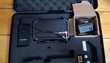 masaustu komputerlər: Shure PGX Wireless mikrofon sistemi – portativ çamadanda tam dəst — 1