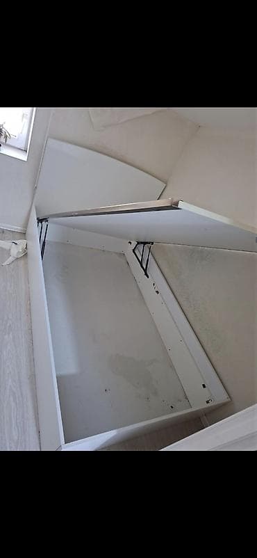 ev al: Bazalı tək nəfərlik çarpayı - Ölçü: 200 x 125 sm (2/125) - Rəng: ağ - — 3