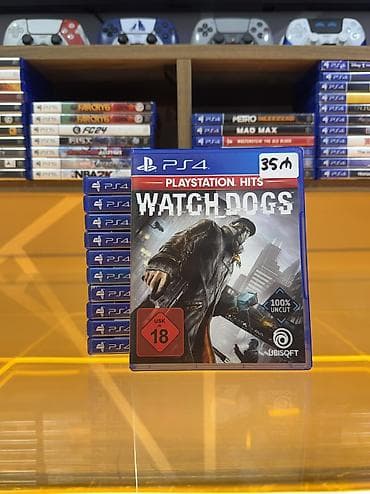 Elektronika: Watch Dogs-PS4 diski Oyun diski tam işlək vəziyyətdədir, heç bir — 1