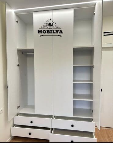 шкаф сейф металлический: Новый, Распашной, 4 двери Прямой шкаф, Гардеробный шкаф, Азербайджан — 2