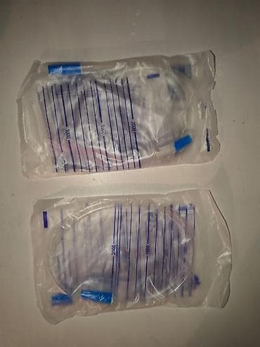 Eşitmə cihazları: Məhsul: Sidik kollektoru dəsti (Urine Bag + Foley kateter) Tərkib: - — 3