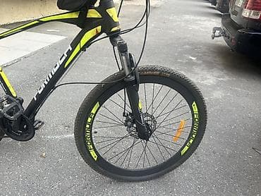mini velosiped: Formula MTB velosiped.YENİ - Çərçivə: yüngül alaşımlı, qara-neon sarı — 3