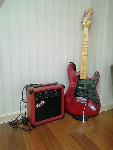 Elektron gitara, 6 sim, İşlənmiş