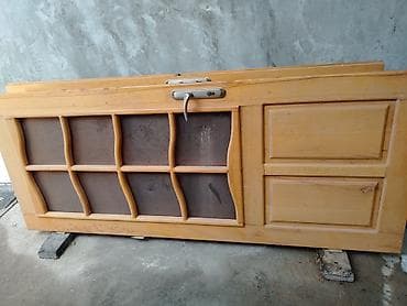 1 ədədi 4.5 dənədir Taxta giriş/interyer qapıları dəsti - Material