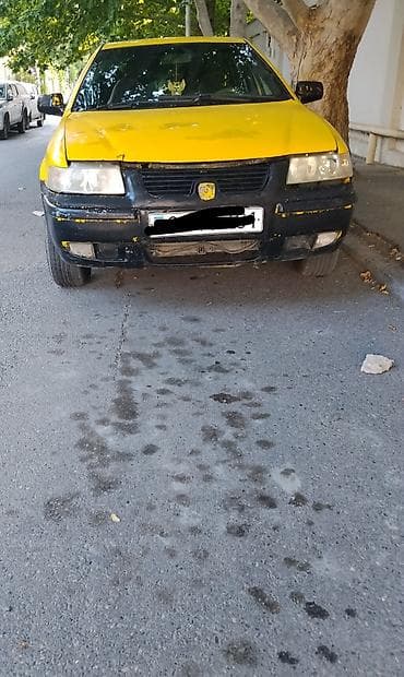 turbo az qaz 21: Model: Iran Khodro Samand (sedan) Kuzov: 4 qapı, sarı/qara rəng sxemi — 1