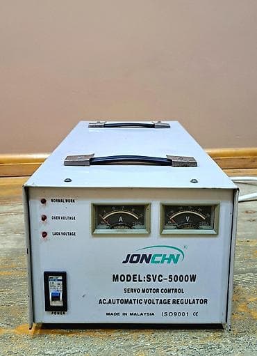 İşlənmiş, Ev üçün, 1 faza, Gərginliy stabilizatoru, Digər gərginlik