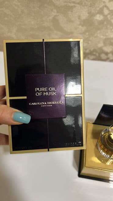 elope etir: Carolina Herrera Pure Oil of Musk 15 ml yag Acilmis. Original — 3