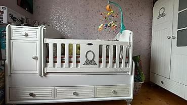 epimedyumlu macun aptek: Oğlan və qız üçün, Dördbucaq, Beşik, Dəst ilə, Matras ilə, Yellənmə mexanizmsiz — 1