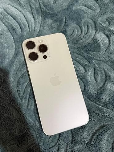 iphone mingecevir: IPhone 15 Pro Max, White Titanium — 6