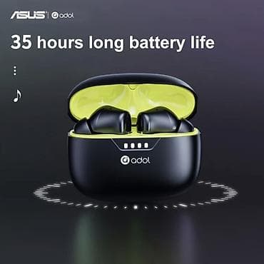 ses kartı: ASUS | adol TWS simsiz qulaqlıq - 35 saatadək uzun batareya ömrü — 2