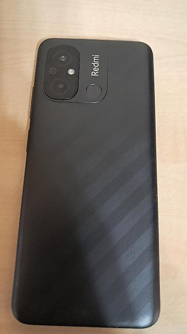 Redmi 12C, 128 GB, rəng - Qara, Barmaq izi