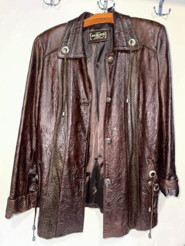 qadın geyimi: Dəri kurtka, XL — 1