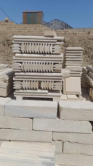 taxta material: Qobustan qranit daşından dekor və tikinti məhsulları - Material — 8