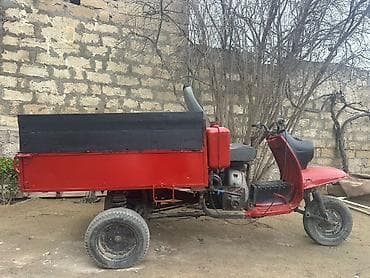 3 tekerli matasklet: Yükdaşıma üçün üçtəkərli motoskuter (trike) - Güclü minik bölməsi və — 1