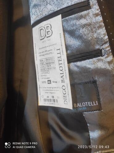 Lincoln: Kostyum əla vəziyyətdə. Bəylik kostyumudur. Toy gunu geyinilib. Baha — 6