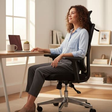 детский компьютерный стул, кресло: С колесиками, Рукояти регулируются, Ткань — 4